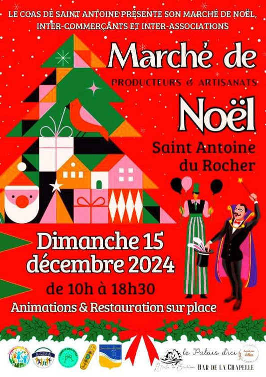 Marché de Noël de St Antoine du Rocher