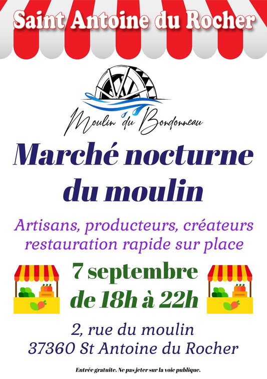 Dernier Marché Nocturne du Moulin