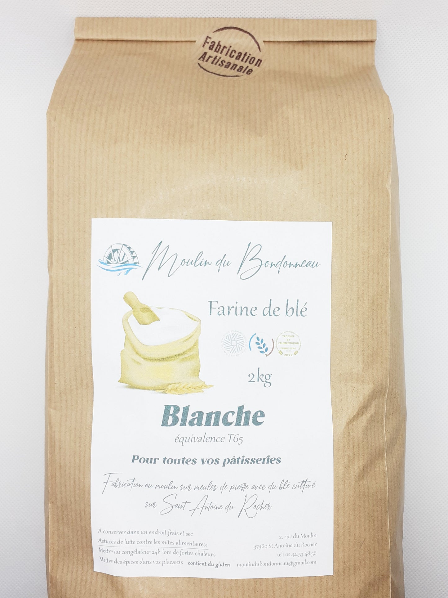 Farine blanche T65 2kg