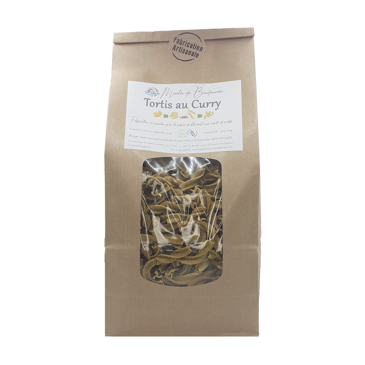 Tortis au curry 500g