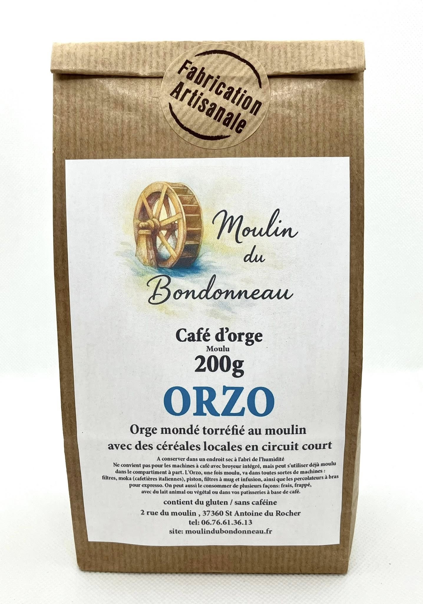 Orzo ou café d'orge Moulu