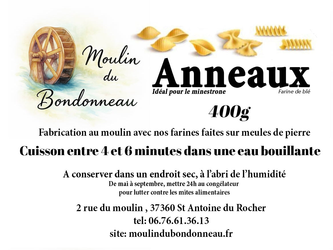 Anneaux spécial Minestrone 400g