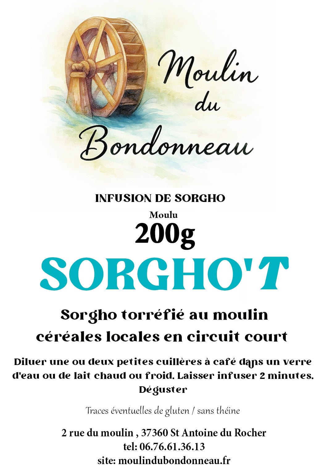 Sorgho torréfié ou infusion de sorgho