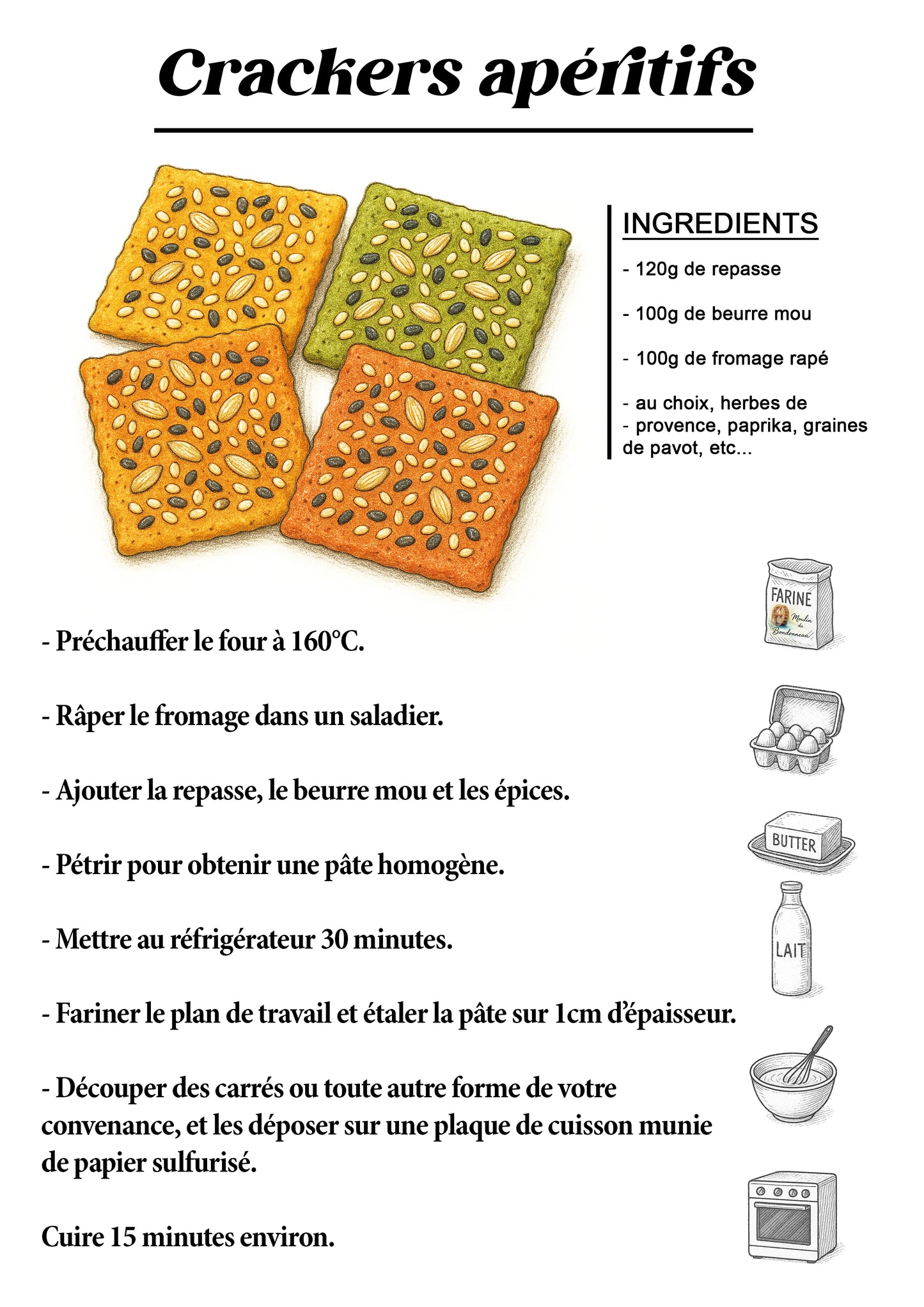 Farine de repasse 1kg