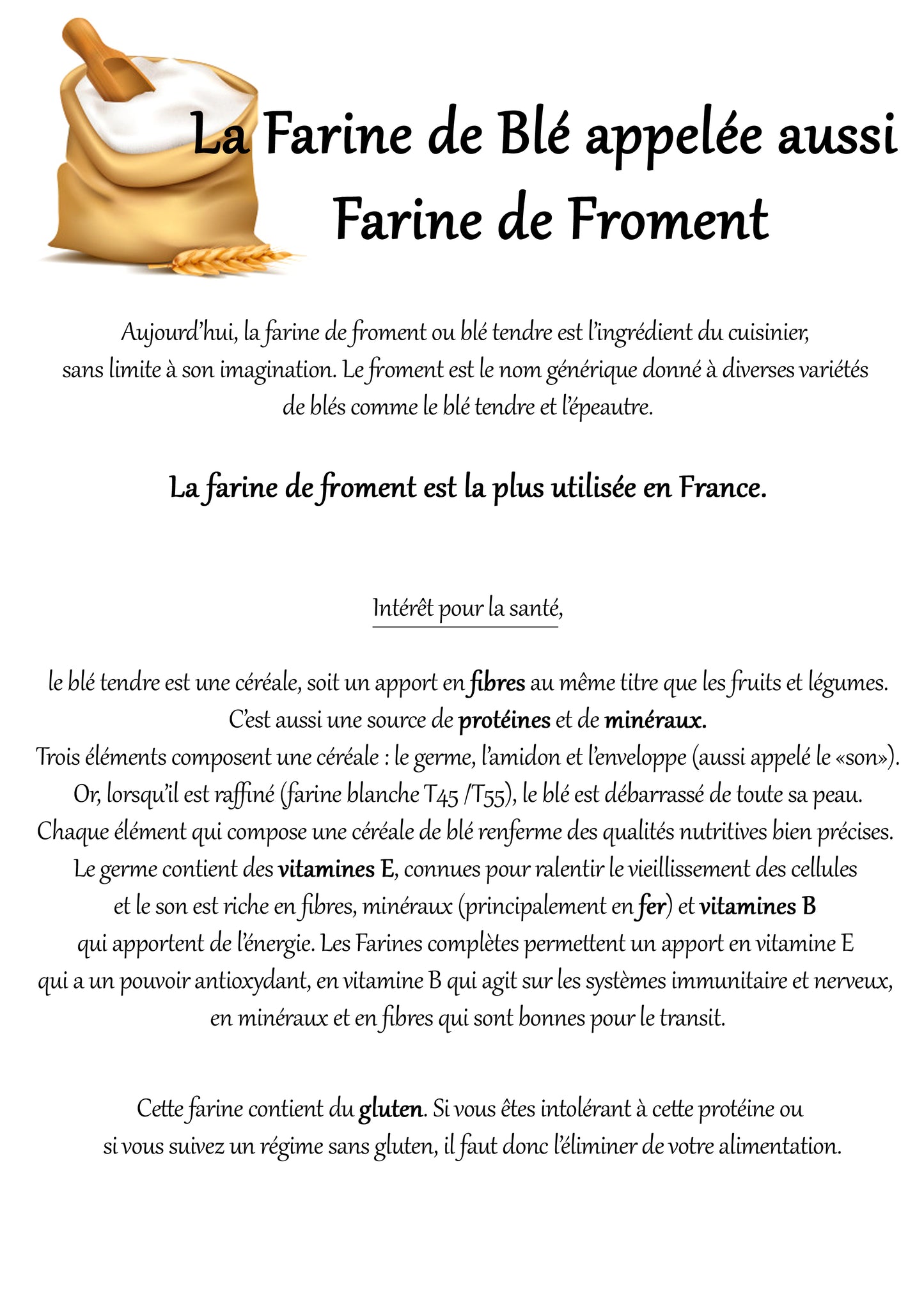 Farine de repasse