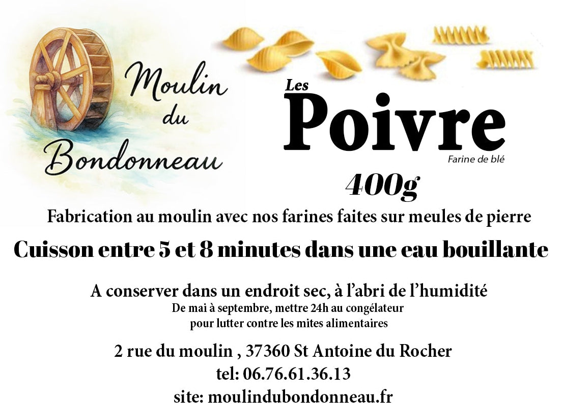 Macaroni au poivre