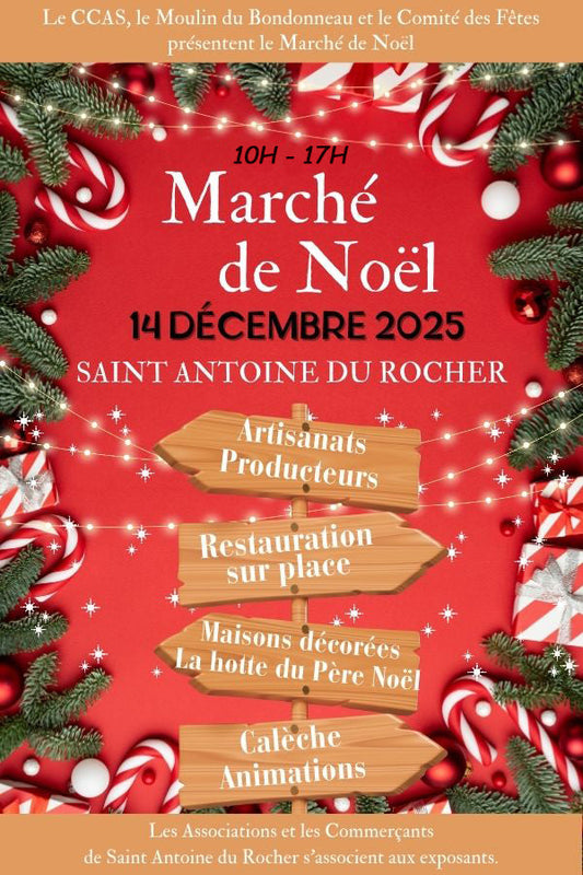Marché de noël de St Antoine du Rocher