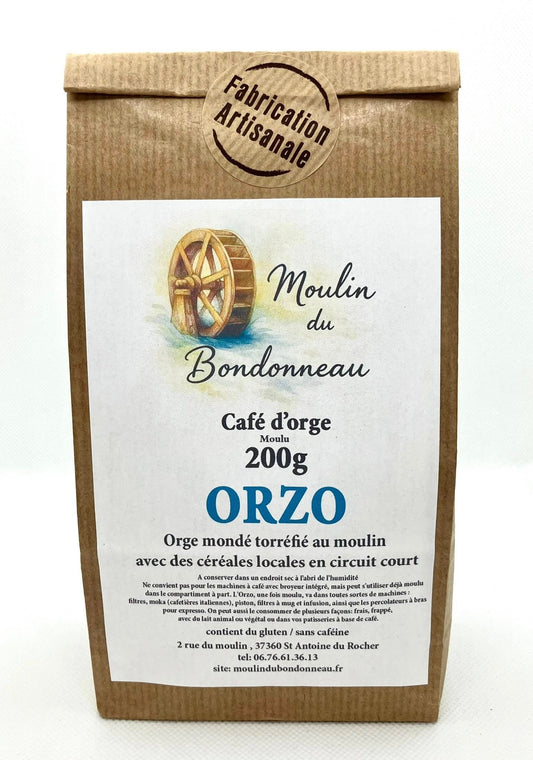 Orzo ou café d'orge Moulu