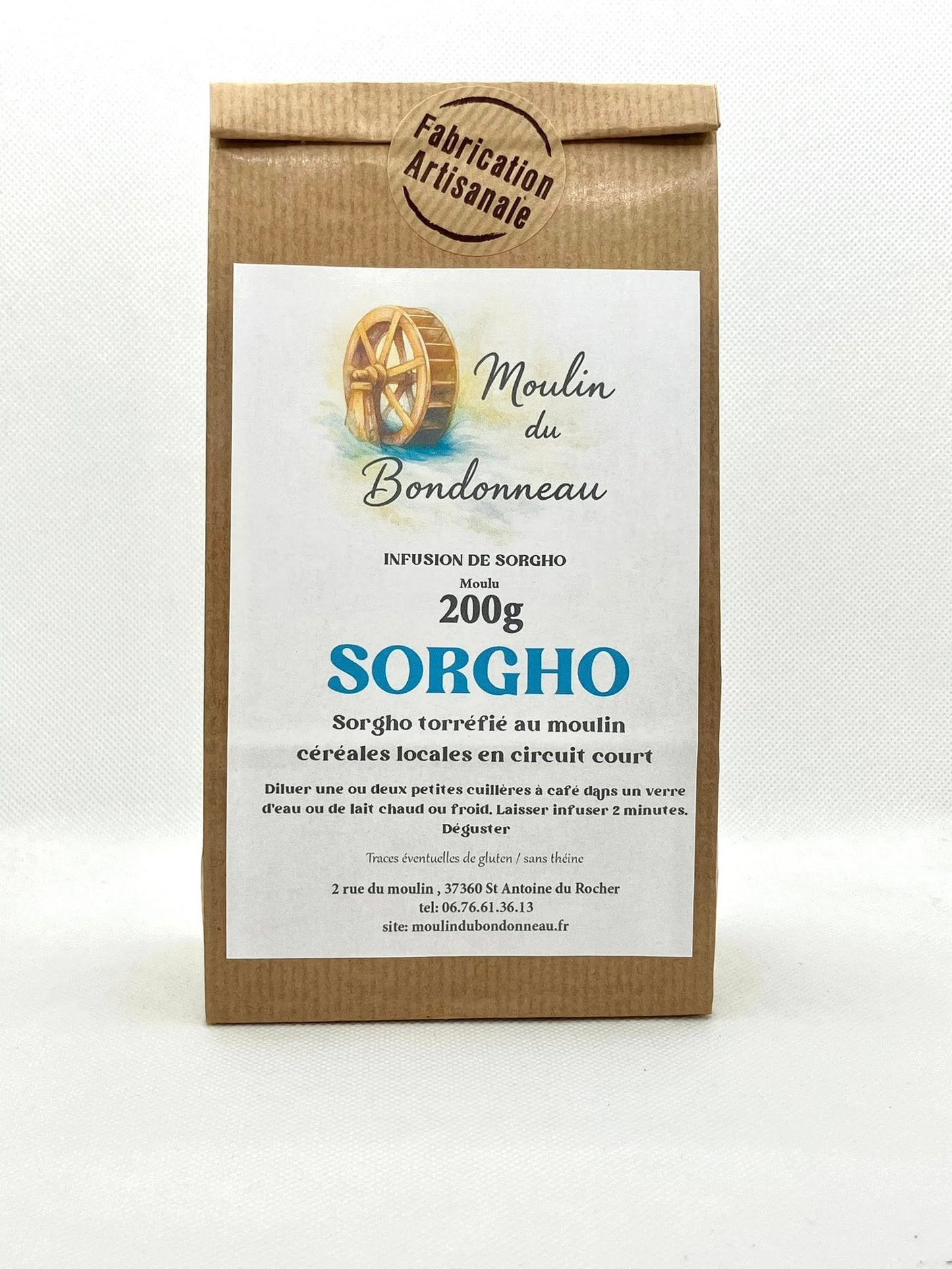 Sorgho thé infusion de sorgho