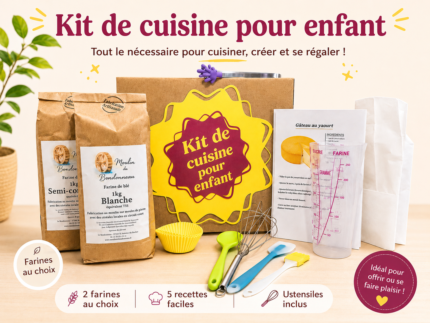 Kit cuisine pour enfants.