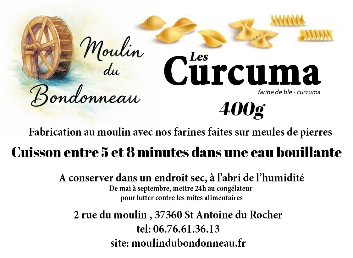 Coudes au curcuma