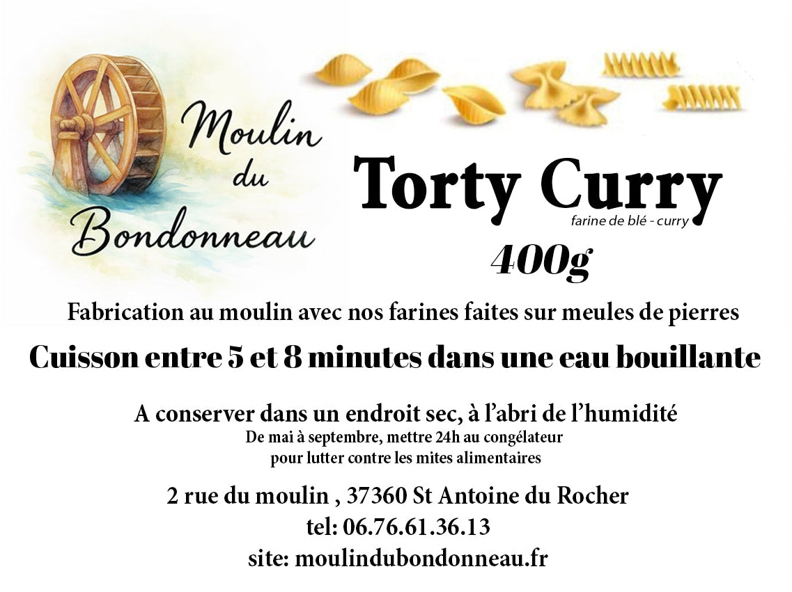 Torsades au curry