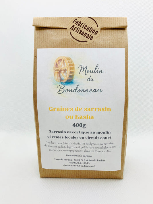 Kasha ou graines de sarrasin décortiquées 300g