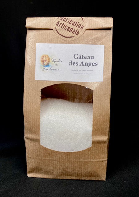 Préparation pour le gâteau des anges