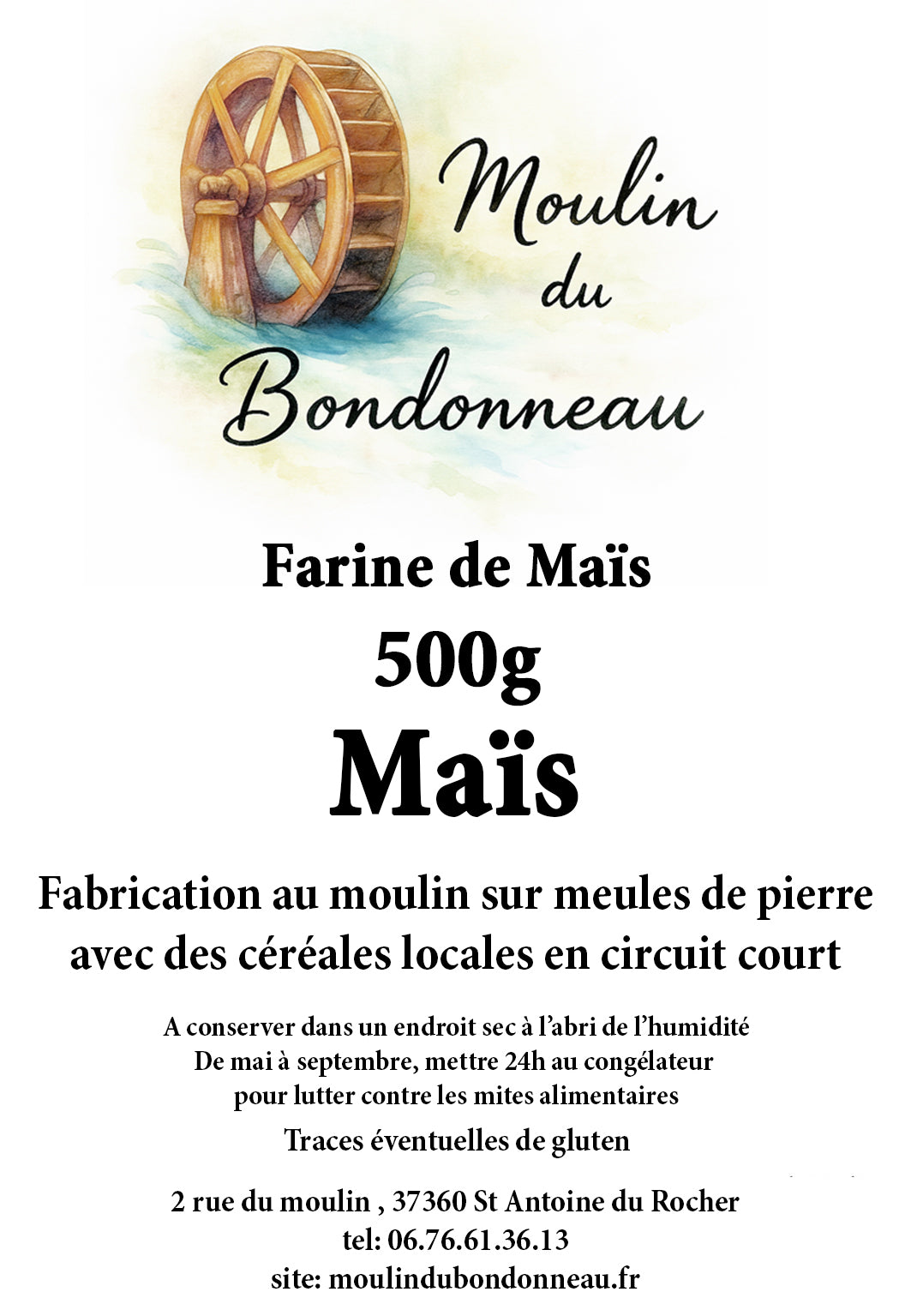 Farine de Maïs 500g
