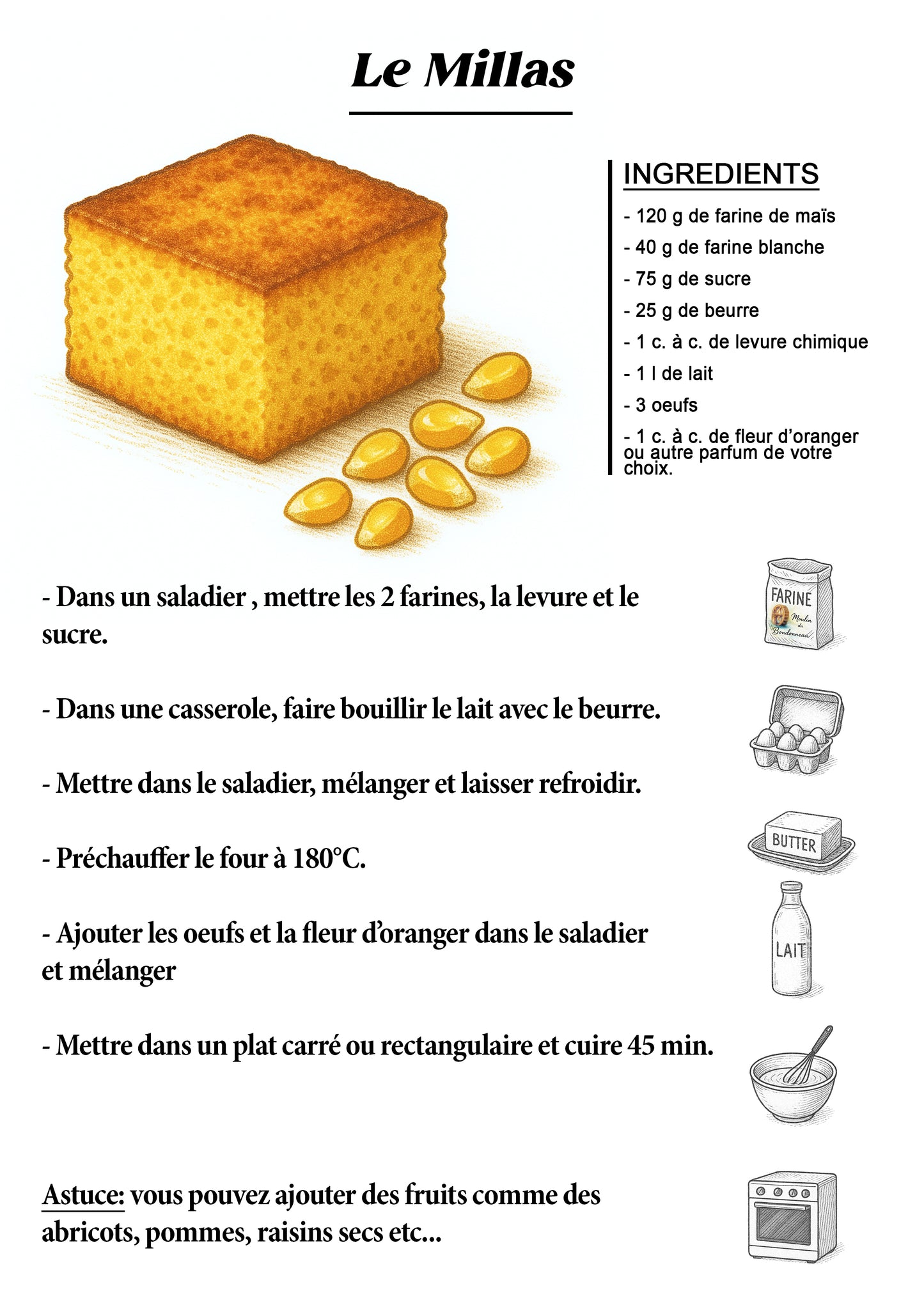 Farine de Maïs 500g
